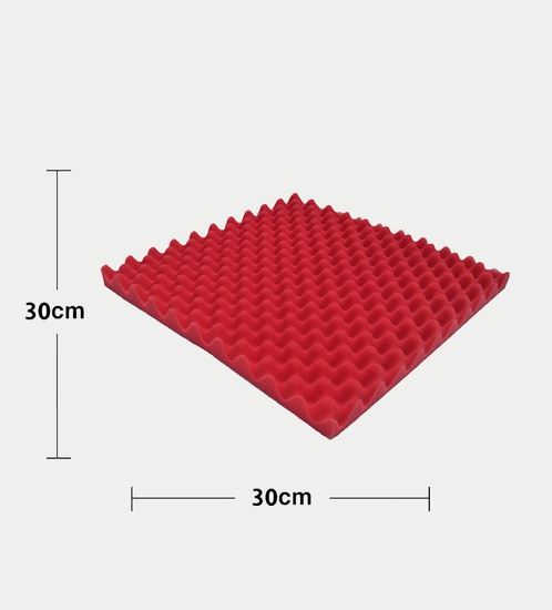 Acoustic Soundproof Foam - Red