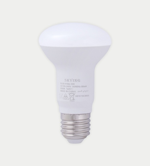 SKYING LED R63 9W E27 bulb - cool white
