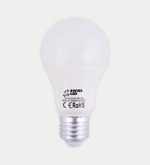 SWISS LED Bulb 9w - Warm White