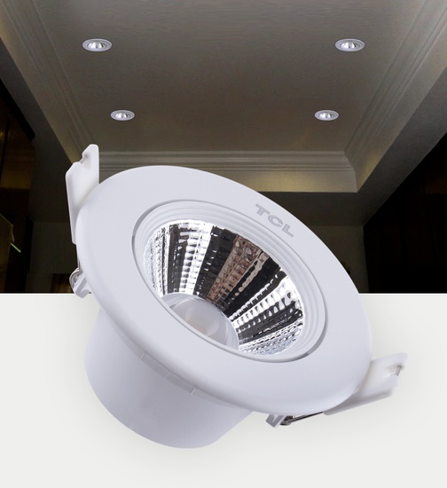 TCL LED 7w Spotlight White - Warm White