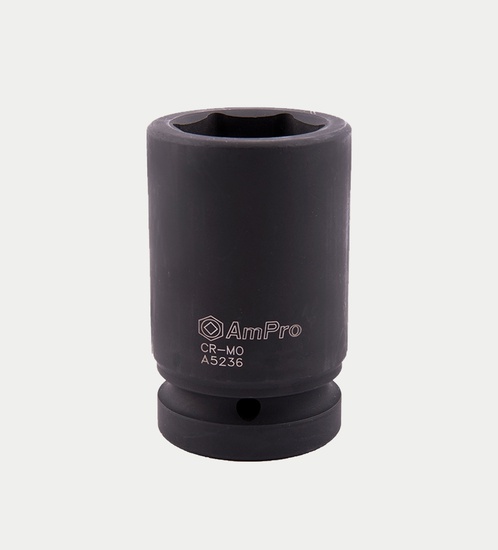 AmPro 1" Deep Air Impact Socket-34mm