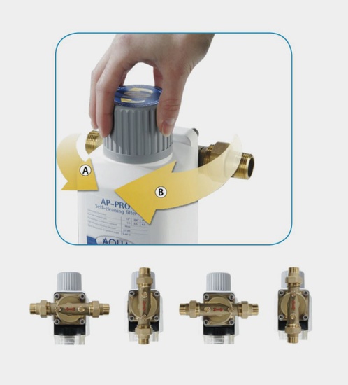 AQUA AP-Pro Self cleaning Filter